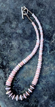 Load image into Gallery viewer, Pink Caribbean Conch Shell Bead Necklace