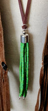 Load image into Gallery viewer, Pendant and/or Bead Tassel Necklace sets or solo