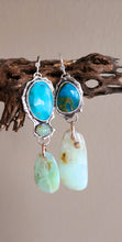 Load image into Gallery viewer, Peruvian Opal Earrings