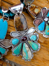 Load image into Gallery viewer, ©️ The RelicSun Cowgirl Hats with Rays of Turquoise -Pendants