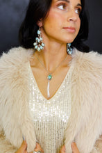 Load image into Gallery viewer, Pendant and Silver Tassel Necklace