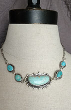 Load image into Gallery viewer, Bisbee and Royston Turquoise Choker/Necklace - A Madison Choker