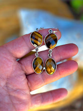 Load image into Gallery viewer, Tiger's Eye Earrings
