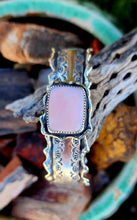 Load image into Gallery viewer, Pink Opal Ruffle Cuff
