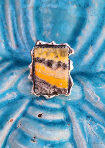 Bumblebee Jasper Ring