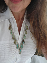 Load image into Gallery viewer, The Eleven Pendant Necklace - Number 8 Turquoise
