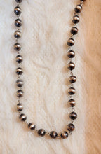 Load image into Gallery viewer, Genuine Navajo Pearl Rosary Necklace
