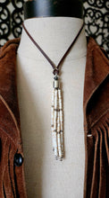 Load image into Gallery viewer, Pendant and/or Bead Tassel Necklace sets or solo
