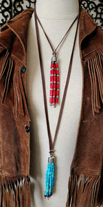 Pendant and/or Bead Tassel Necklace sets or solo