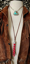 Load image into Gallery viewer, Pendant and/or Bead Tassel Necklace sets or solo
