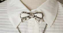 Load image into Gallery viewer, The Ruffle Bow - Necklace/Choker
