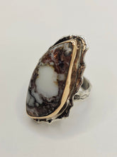 Load image into Gallery viewer, Gemstones and Golden Bronze -Rings
