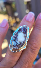 Load image into Gallery viewer, Gemstones and Golden Bronze -Rings
