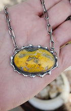 Load and play video in Gallery viewer, Bumblebee Jasper Pendant
