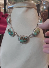 Load and play video in Gallery viewer, Royston Turquoise Choker/Colar Necklace
