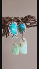 Load and play video in Gallery viewer, Peruvian Opal Earrings
