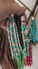 Load and play video in Gallery viewer, Pendant and/or Bead Tassel Necklace sets or solo
