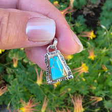 Load image into Gallery viewer, The Solitaire Turquoise Pendant
