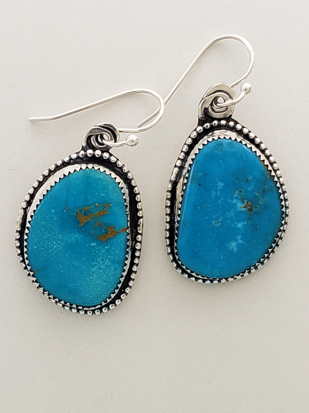 Turquoise Blue! Blue Ridge Turquoise Earrings