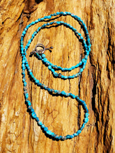 Load image into Gallery viewer, Genuine Turquoise Small Pebble Necklace
