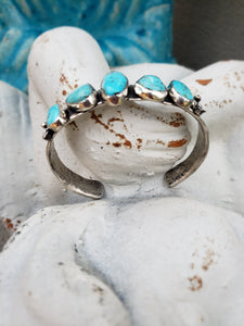 5 Baby-blue RoystonTurquoise Organic Cuff