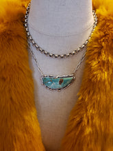 Load image into Gallery viewer, The Bowed Fox Turquoise Necklace
