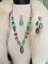 Load image into Gallery viewer, Double No. 8 Turquoise Earrings v2
