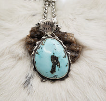 Load image into Gallery viewer, Powder-Blue Royston Turquoise Pendant
